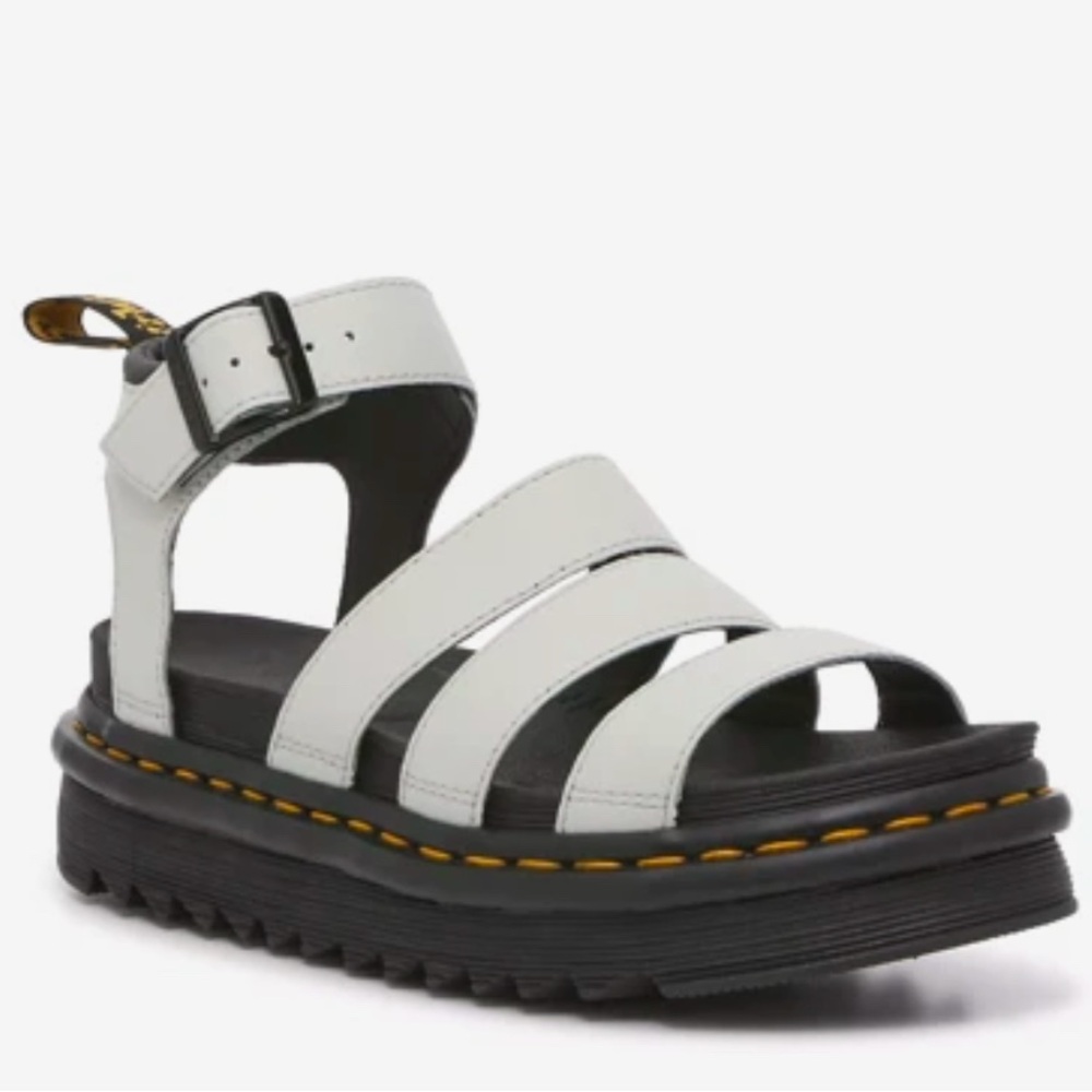 Dr Marten Blaire platform sandal women’s size 11 white worn once